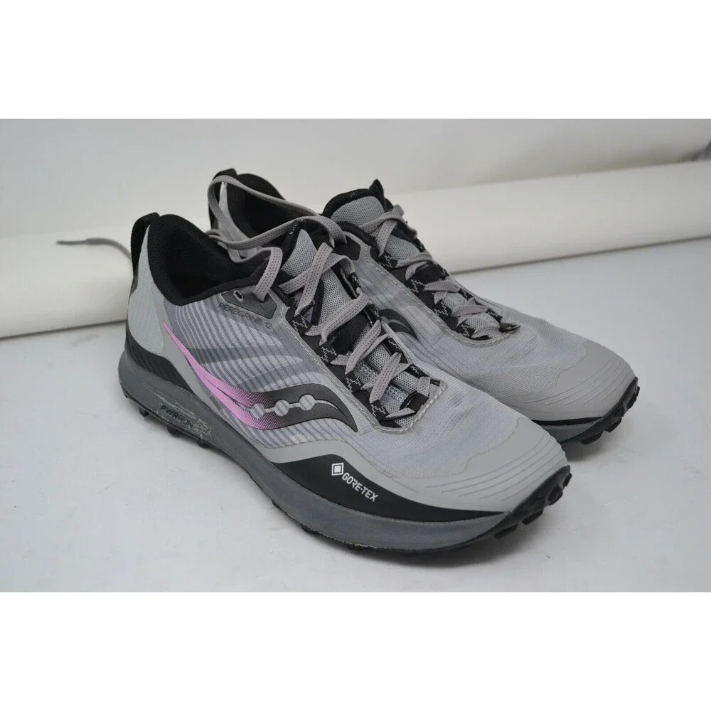 SAUCONY Peregrine 12 GORE-TEX Running Hiking Trail Trainer Shoe Waterproof Sz 11
